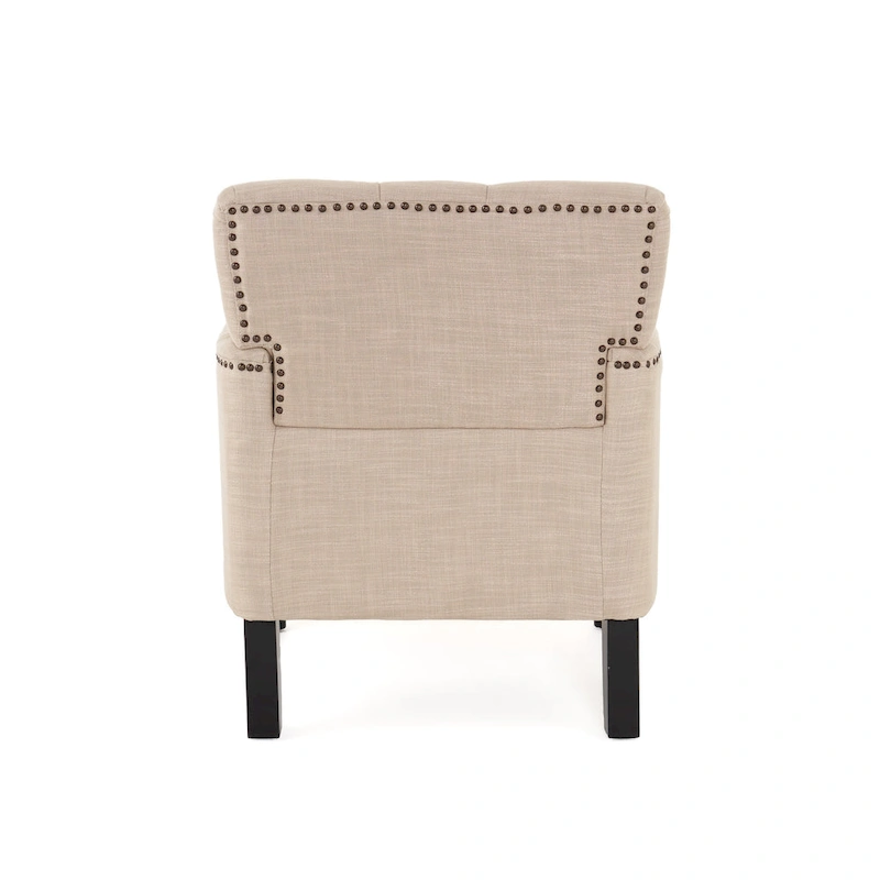 Malone Tufted Back Fabric Club Chair by Christopher Knight Home - 28.00 L x 29.50 W x 33.50 H