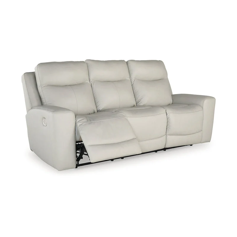 Signature Design by Ashley Mindanao Coconut Power Reclining Sofa - 89W x 42D x 43H