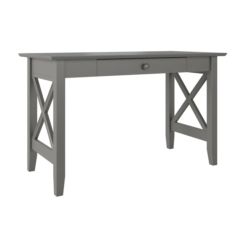 Lexi Writing Desk with Drawer in Grey