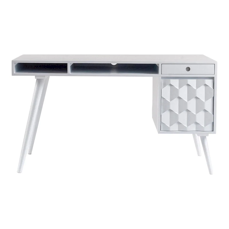 Aurelle Home Oslo Mid-Century Modern Desk