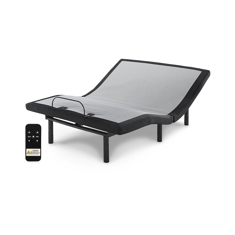 Signature Design by Ashley Chime 10 Inch Hybrid Black/White 2-Piece Mattress Package