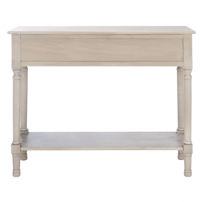 SAFAVIEH Tinnie 2-Drawer Console Table - 36 W x 13 L x 29.5 H - 36Wx13Dx30H