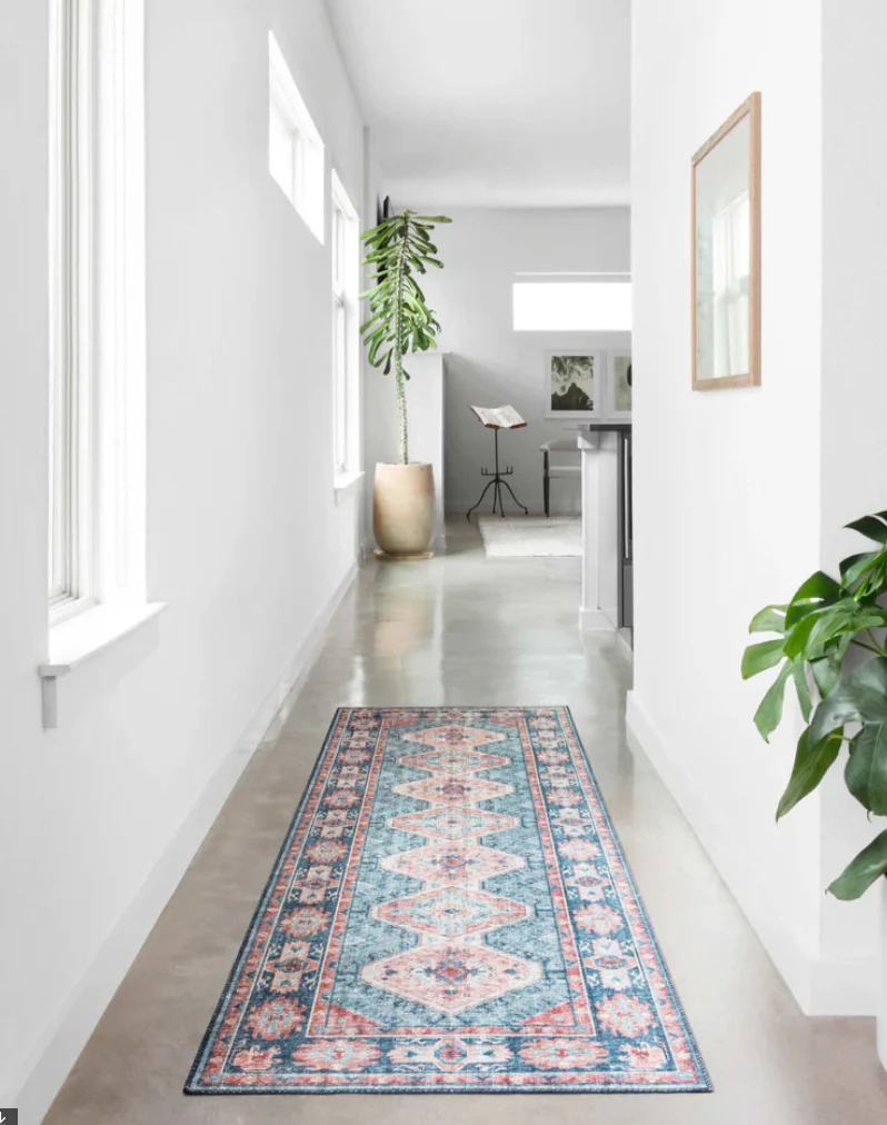 Skye Turquoise/Terracotta Rug