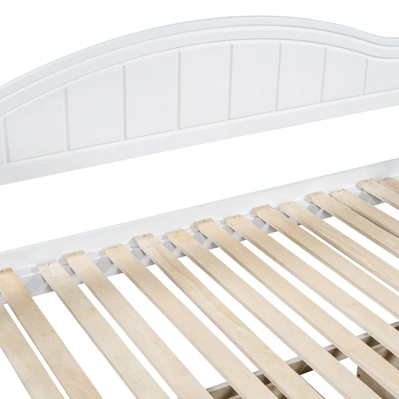 Twin Wooden Daybed with 2 Drawers & Trundle