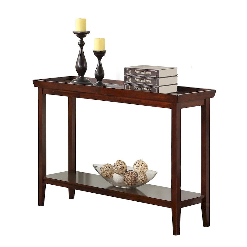 Convenience Concepts Ledgewood Console Table with Shelf