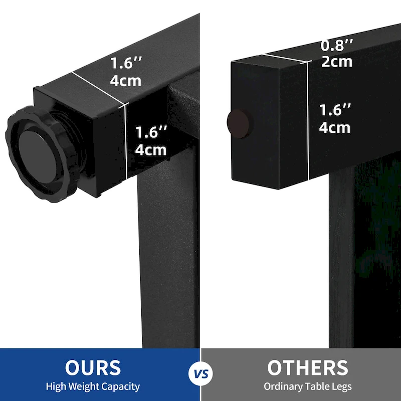 Moasis 40-50 Gallon Aquarium Stand Cabinet Fish Tank Stand with Power Outlets