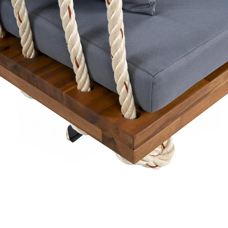 Patio Wooden Swing Chair