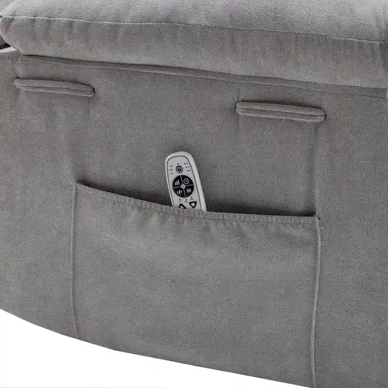 Power Recliner Chair With Adjustable Massage Function