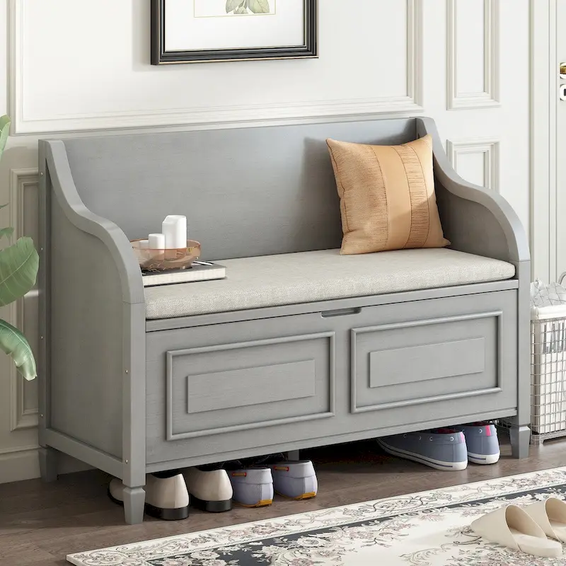 Entryway Multifunctional Storage Bench