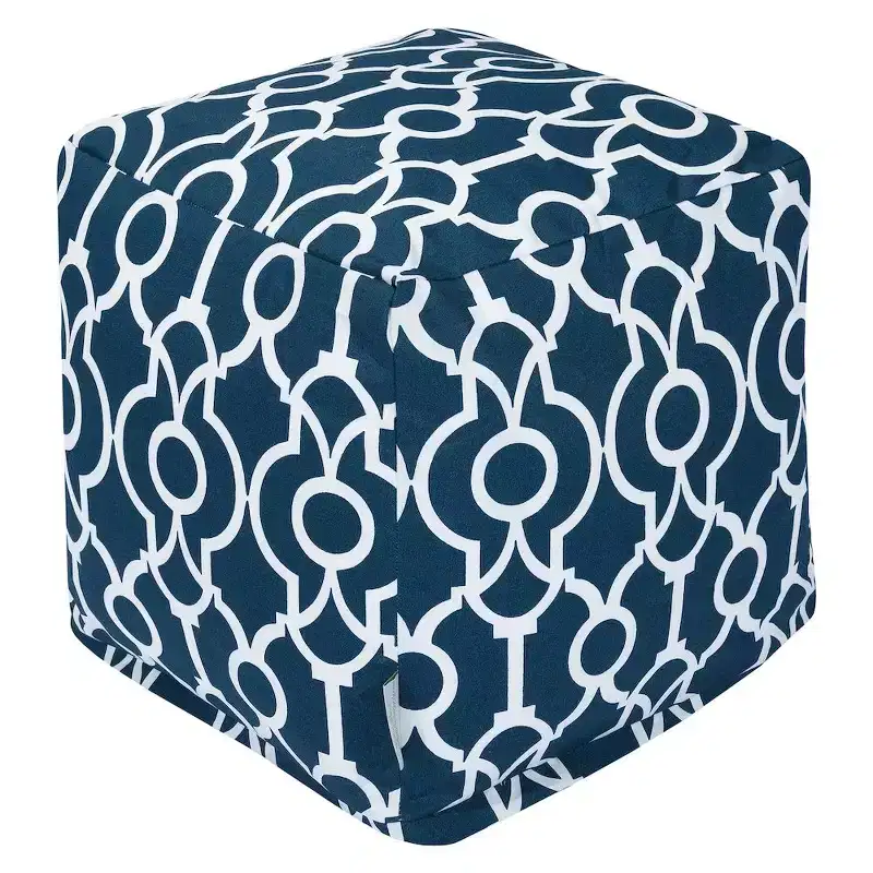 Majestic Home Goods,Cube Pouf Athens