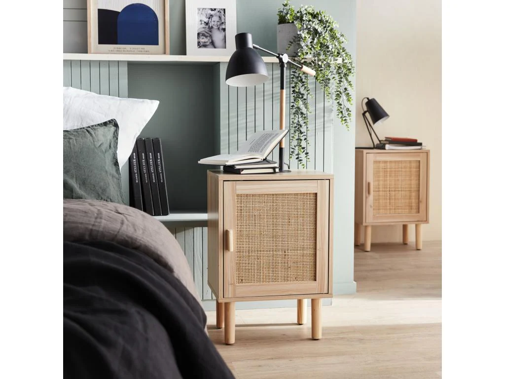 Lot Tables Chevet - Marron