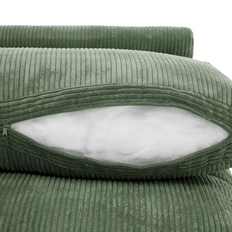 Modern Upholstered Armless Chair Accent Chair