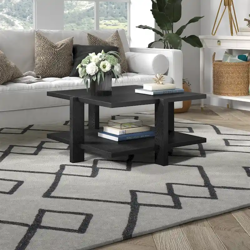 Ingrid 34.66  Wide Square Coffee Table