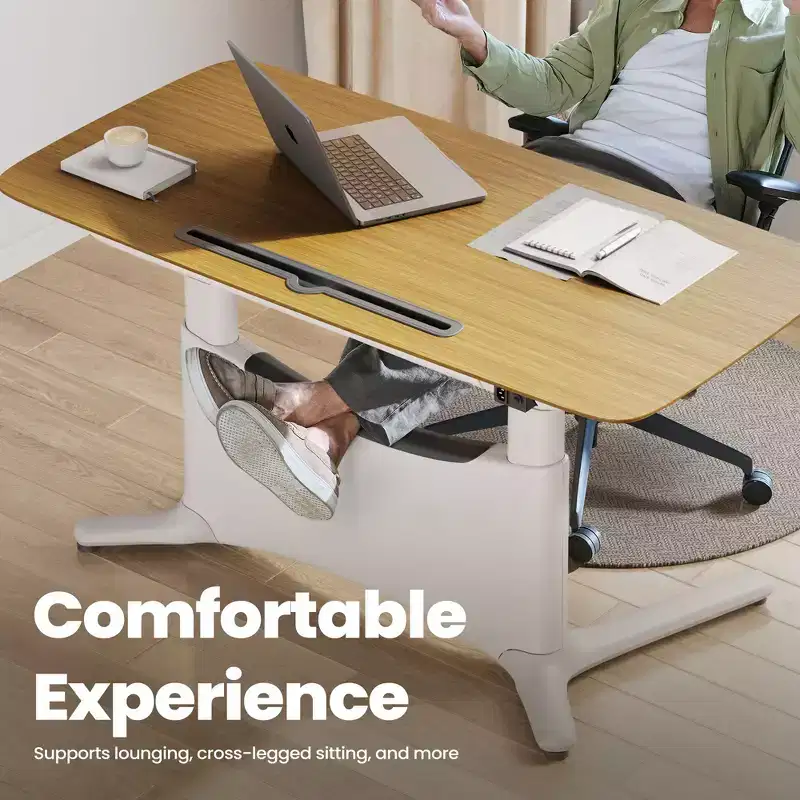 LumiDesk All in 1 Electric Height Adjustable Desk  Smart, Modular & Ergonomic