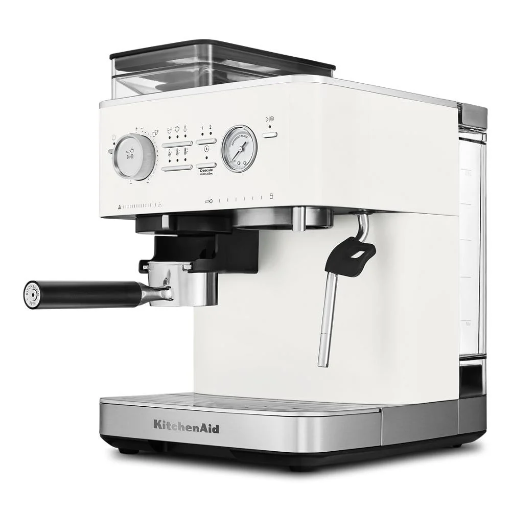 KitchenAid Semi Automatic Espresso Machine with Burr Grinder, KES6551