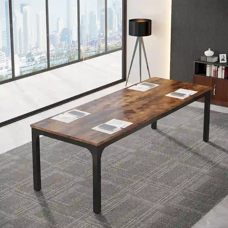 6.5FT Rectangle Conference Meeting Seminar Business Table