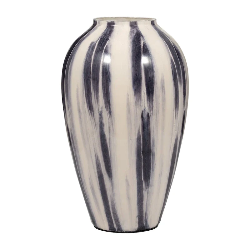 Sagebrook Home's Abstract Pattern Glass Vase