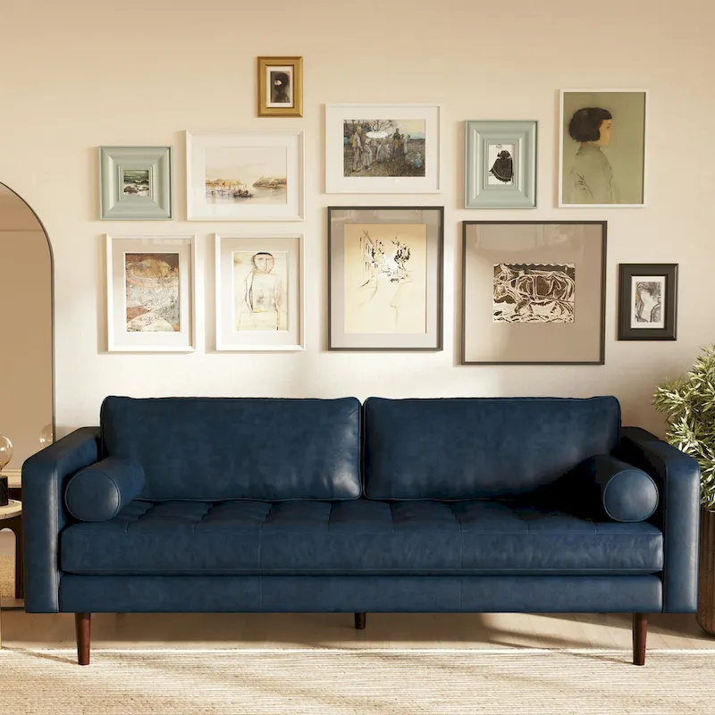 Poly & Bark Napa 88.5 Sofa - Genuine Italian Leather