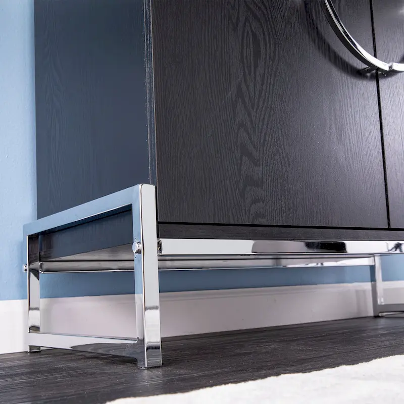 SEI Furniture Pierton Double-Door Bar Cabinet