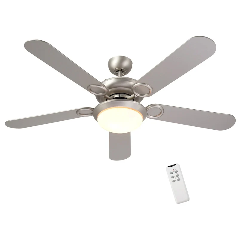CO-Z 52  5-Blade Reversible Ceiling Fan with LED Light and Remote
