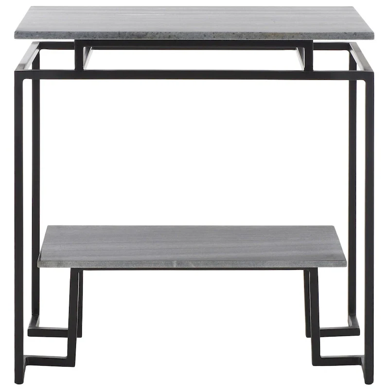 SAFAVIEH Malvina Single Shelf Rectangle Accent Table - 24 L x 14 D x 24 H - 24Wx14Dx24H