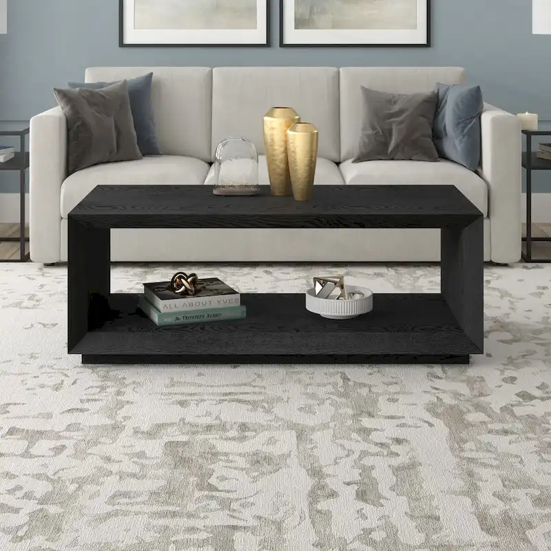 Tannen 48 Wide Rectangular Coffee Table - 47.5 Wide