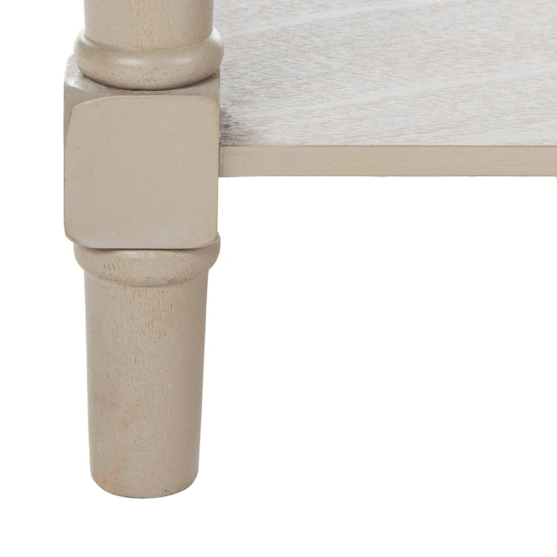 SAFAVIEH Bama Grey 2-Drawer Coffee Table - 41.7 W x 21.7 D x 18.5 H - 42Wx22Dx19H