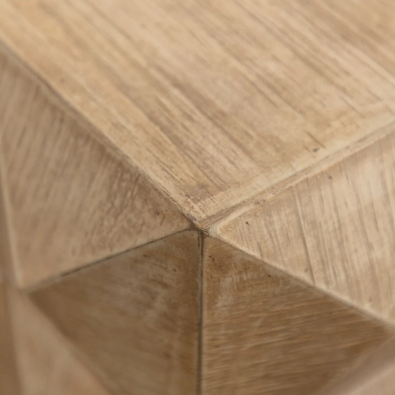 23.62Height Three-dimensional Embossed Pattern Design Retro Coffee Table Retro Furniture