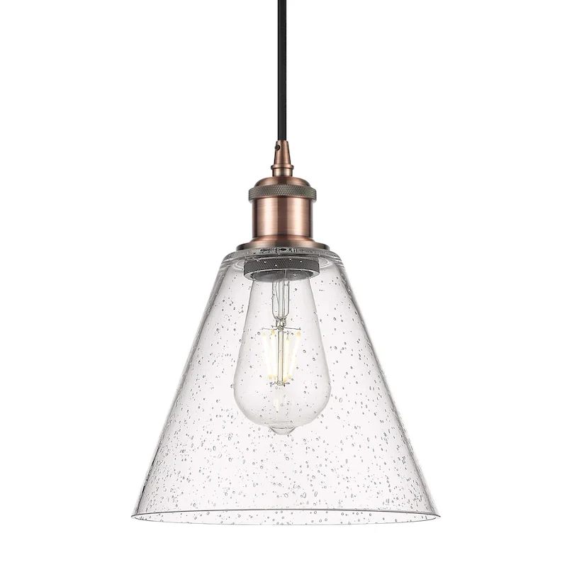 Innovations Lighting 516-1P-12-8 Berkshire Pendant Berkshire 8  Wide