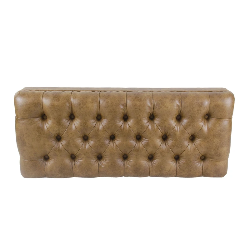 HomePop Classic Tufted top Upholstered Bench