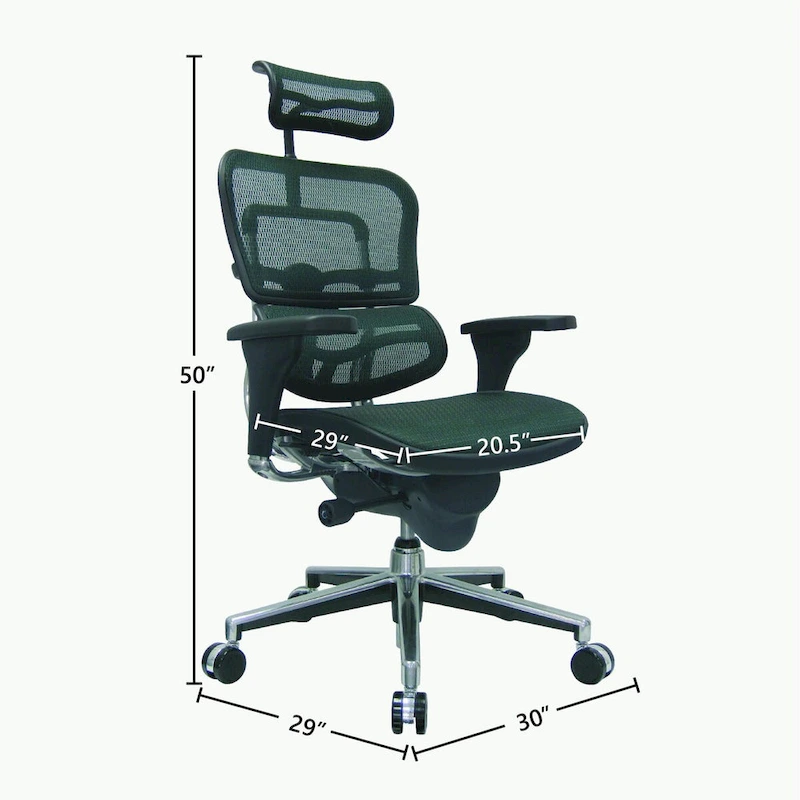 Eurotech Seating Ergohuman Mesh Managers Chair