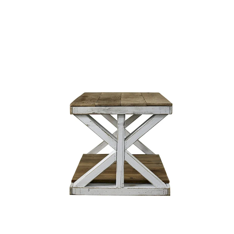Aztec White Combo Coffee Table