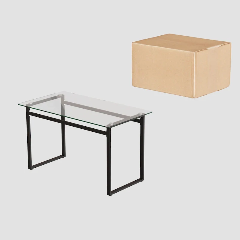 Rectangular Glass Dining Table