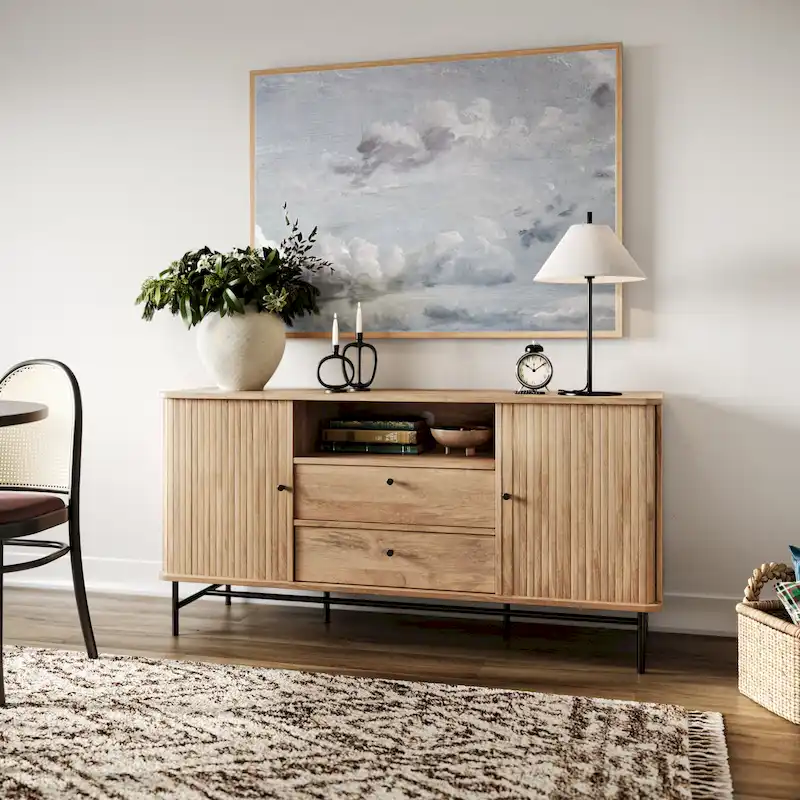 Riko Curved Sideboard Buffet