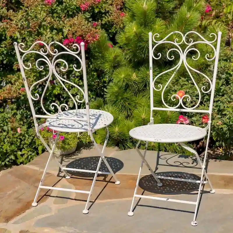 Five-Piece Metal Dining Set Solebury - 51.18 L x 33.07 W x 29.92 H
