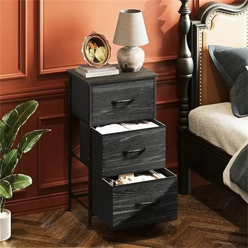 3-Drawer Fabric Storage Dresser