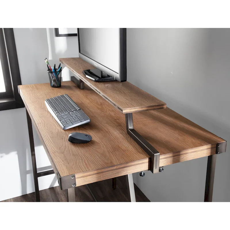 Carbon Loft Gunn Stand Up Desk with Removable Shelf