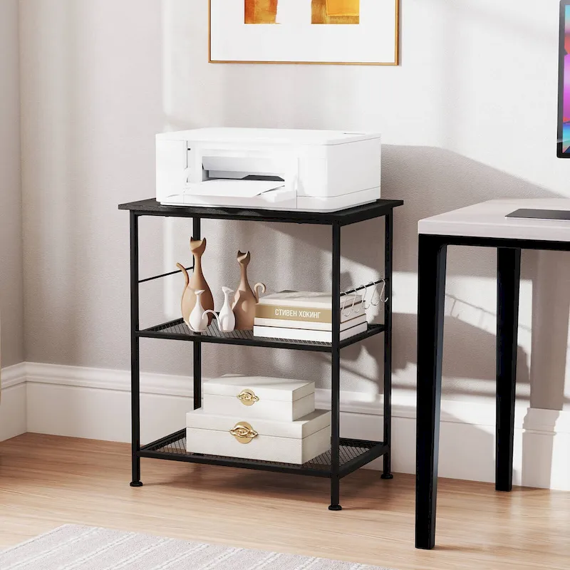 3-Tier Kitchen Serving Cart Utility Standing Microwave Rack - See Details