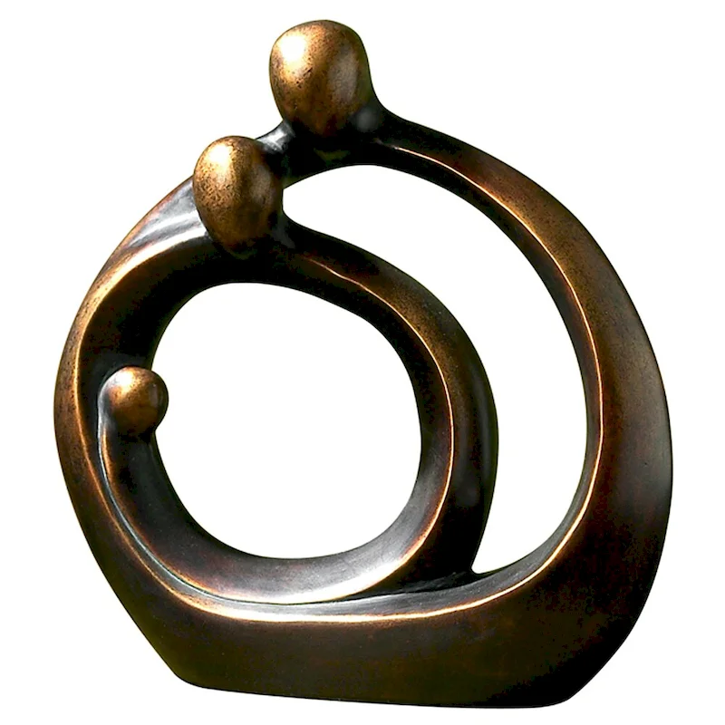 Uttermost Family Circles Resin Sculpture