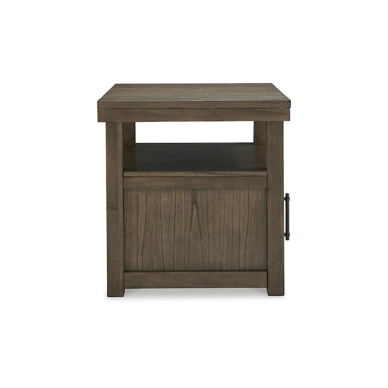 Signature Design by Ashley Boardernest Brown End Table - 24W x 26D x 26.63H