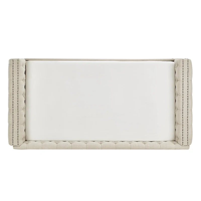 Knightsbridge Twin Tufted Nailhead Daybed by iNSPIRE Q Artisan