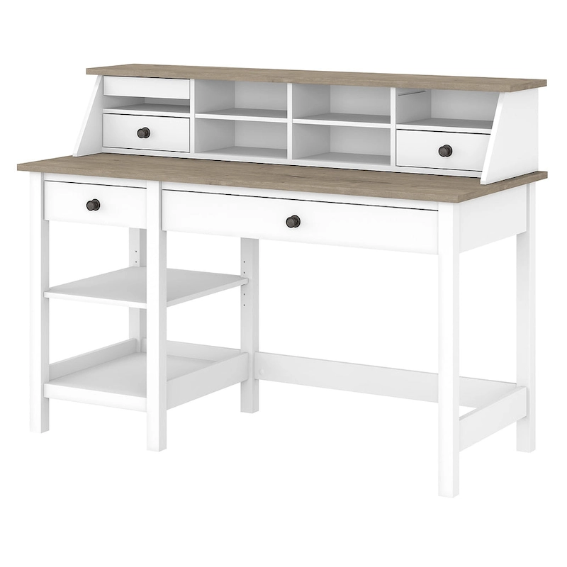 Mayfield 54W Computer Desk with Desktop Organizer by Bush Furniture