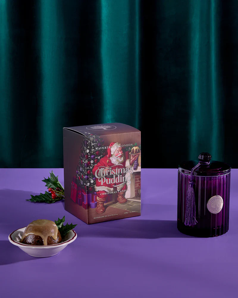 Wavertree & London Candle Christmas Pudding 75 hours 410g