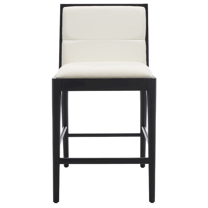 SAFAVIEH Couture Vonne Linen Counter Stool (Set of 2) - 19Wx22Dx36H