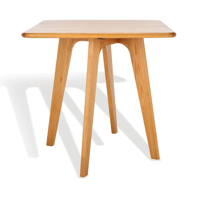 SAFAVIEH Couture Annliese Natural Gateleg Dining Table - 37 W x 30 D x 28 H - 37Wx30Dx28H