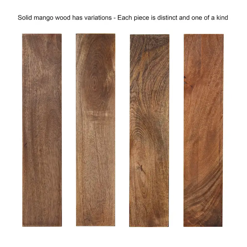 Round Wood Side Table