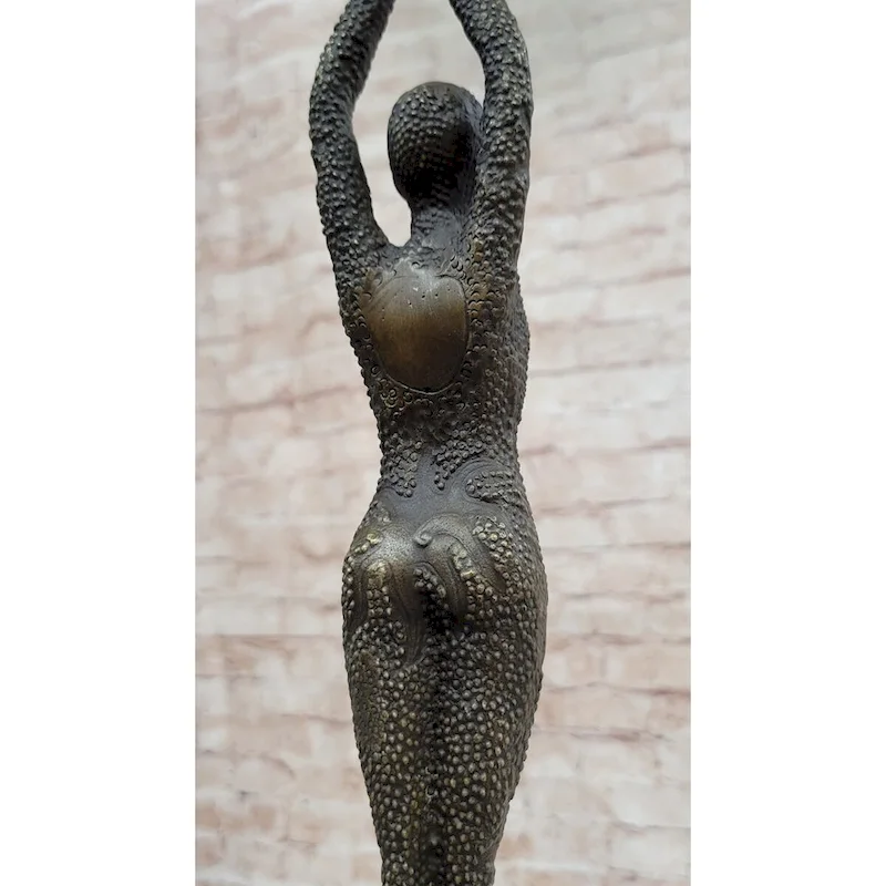 Signed Bronze Art Nouveau Deco Chiparus Statue Figurine Sculpture Art Figure