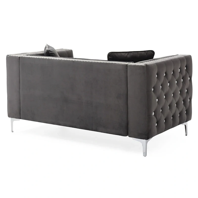 Paige Tufted Velvet Sofa