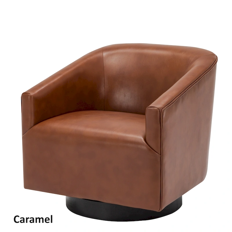 Gilbert Wood Base Swivel Chair by Greyson Living