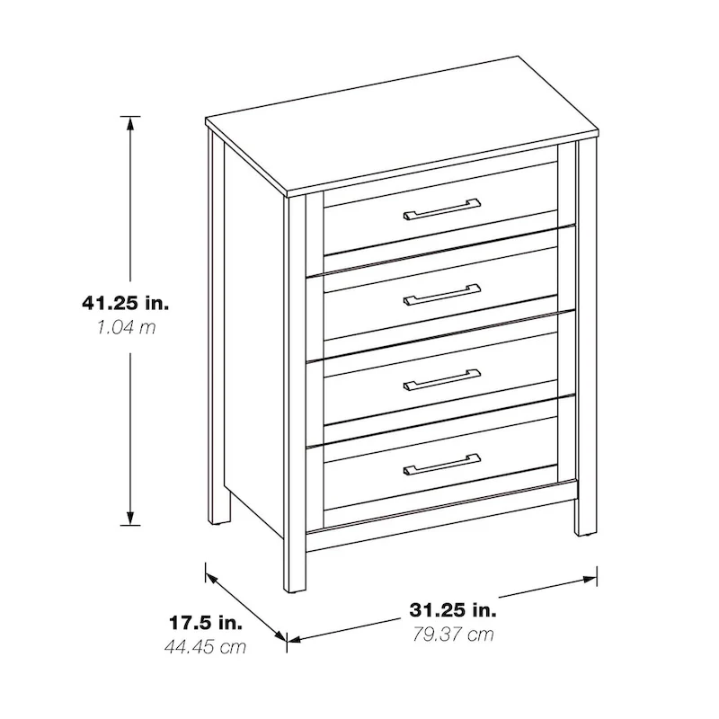 Stonebrook 4-Drawer Chest